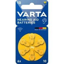 Varta Hearing Aid 10 PR70 Zink-Luft,