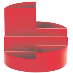 MAUL Schreibtisch-Organizer »MAULrundbox« rot, 14x12.5 cm