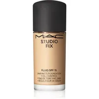 MAC Cosmetics Mini Studio Fix Fluid SPF 15 24HR Matte Foundation + Oil Control mattierendes Make-up SPF 15 Farbton NC17 15 ml