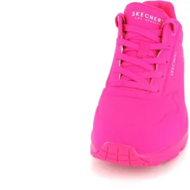 SKECHERS Uno Night Shades hot pink durabuck 40