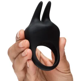 Fifty Shades of Grey Penisring „Sensation Vibrating Rabbit Love Ring" mit 20 Vibrationsmodi, schwarz