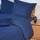 SCHIESSER Drops Dunkelblau 155 x 220 cm + 80 x 80 cm