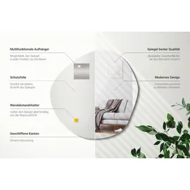 wallfluent 86,2 x 86,9 cm Transparent