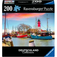 Ravensburger Erwachsenenpuzzle 200 Teile - Der Hafen von Büsum