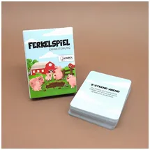 Rombol Ferkelspiel Erweiterung - Öko-Spielkarten mit lustigen Aufgaben und Ereignissen garantieren mehr Spielspaß