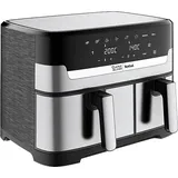 Tefal Dual Drawer Heißluftfritteuse EY90JDE schwarz/Edelstahl