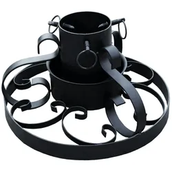 Mojawo Baumständer Rustikal mit Ornamente Ø 34cm