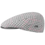 Lipodo Flat Cap (1-St) Baumwollcap mit Schirm, Made in Italy grau|schwarz 58 cm