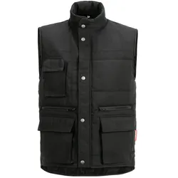 Winterweste "TURBO" Outdoor - XS - schwarz