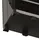 KETER Niedriger Lagerschrank Garage XL 99 x 54 x 89 cm Schwarz