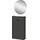 Germania Ameca 56 x 200 x 22 cm mit Spiegel / grau