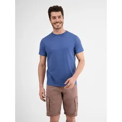 Basic T-Shirt in vielen Farben - Travel Blue - S