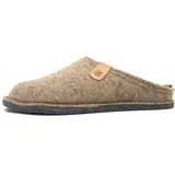 Rohde Lucca-H Herren Hausschuh in Beige, Größe 40 - Beige - 40