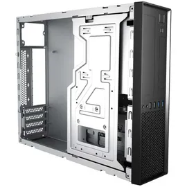 Unykach UK3001 Slim Micro ATX Desktop-Gehäuse USB 3.0 schwarz