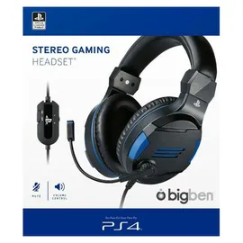 Bigben Interactive PS4 Stereo Gaming Headset V3 schwarz/blau