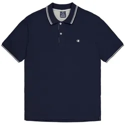 Champion Shirt Kurzarm Poloshirt mit Kragen und Knopfleiste in Regular-fit