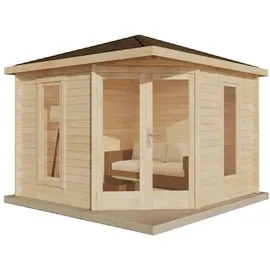 Alpholz Liwa Compact 3 x 3 m Braun