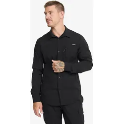 Preparation Stretch Shirt Herren Black, Größe:M - Herren > Oberteile > Hemden - Schwarz