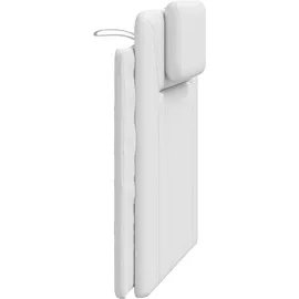 vidaXL Kopfteil-Kissen "Viana" Weiß 80 cm Kunstleder