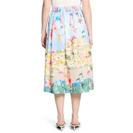 Vera Mont Maxirock Damen Floral Blau/Rot 36