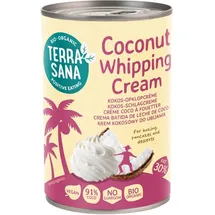 TerraSana Kokos Schlagcreme 30% Fett vegan bio