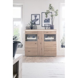 Livetastic Highboard Holzwerkstoff/Bianco