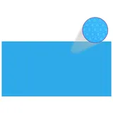 vidaXL Poolabdeckung Blau 600×300 cm PE