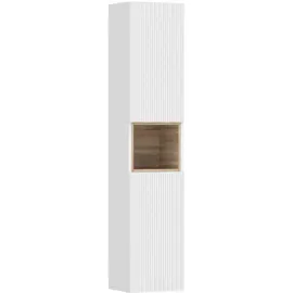 Homcom Badezimmerschrank 24 x 140 x 30 cm Weiß