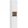 Homcom Badezimmerschrank 24 x 140 x 30 cm Weiß