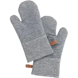 Wenko Topfhandschuhe Ada Stripes Grau
