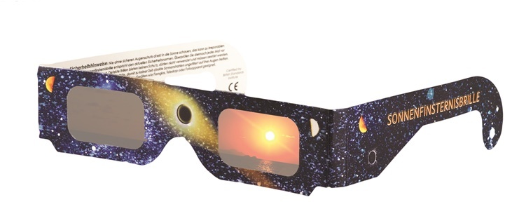 Brille Schutzbrille für Sonnenfinsternis (10Stück) CE