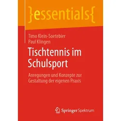 Tischtennis im Schulsport