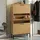 MCW P48 60 x 125 x 25 cm 3 Kippfächer Bambus-Optik / Bambus