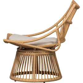 Woood Alatna Rattanstuhl 64 x 53 x 80 cm beige