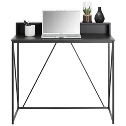 Schreibtisch in Schwarz