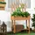 Outsunny Hochbeet mit Rankgitter 79 x 29 x 130 cm Braun