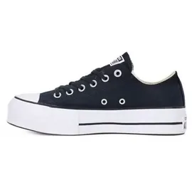 Converse Chuck Taylor All Star Platform Low Top Black/Black/White 37