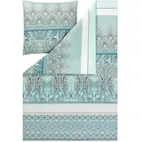 Estella Carmen ornamental Blau 155 x 220 cm + 80 x 80 cm