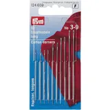 Prym 124659 Stopfnadeln lang ST 3-9 silberfarbig, Gold