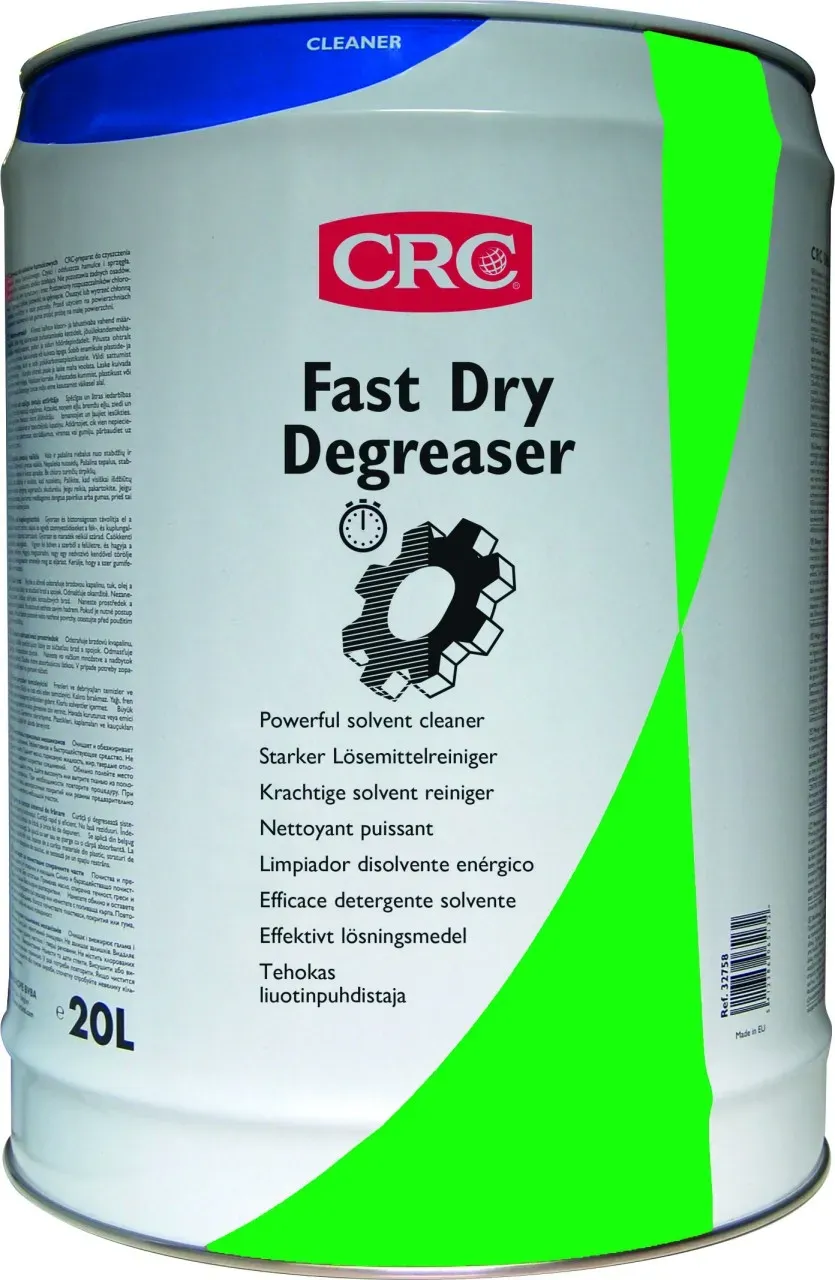 Fast Dry Degreaser 20L - Premium Industrie-Qualität Entfetter-Reiniger von CRC INDUSTRIES