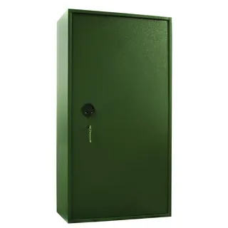 Profirst Waffenschrank Matala 10 Doppelbartschloss grün, bedingter Feuerschutz aufgrund von Feuerfalz grün