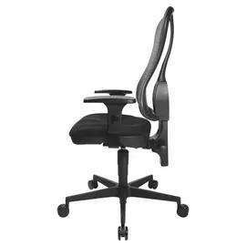 TOPSTAR Head Point P mit Armlehnen P4 ohne Kopfstütze schwarz / schwarz