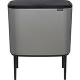 Brabantia Bo Touch Bin 33 l mineral concrete grey