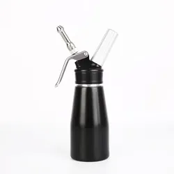 Siphon für Schlagsahne und Soßen Schwarz 250ml