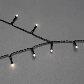 Konstsmide LED Baummantel 10 m gefrostet 270 warmweiße Dioden Schwarz