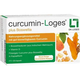 Dr. Loges Curcumin-Loges plus Boswellia Kapseln 120 St.