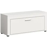 VCM Ebuy24 Jam Sitzbank 1 Klapptür weiß.