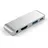 Satechi Aluminum Type-C Mobile Pro Hub für iPad Pro silber