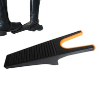 Stiefelknecht-Abzieher, Robustes Werkzeug zum Entfernen von Stiefeln mit starkem Griff, Stiefel-Ausziehhilfe mit rutschfester Gummieinlage, für alle Outdoor-Schuhe