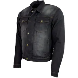 ROLEFF RACEWEAR Motorradjacke Jeans Aramid Schwarz L